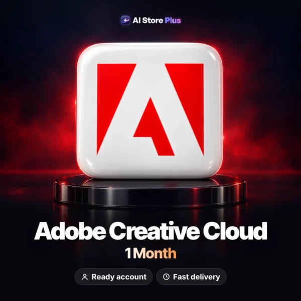 Adobe Creative Cloud – 1 Month Ready Account