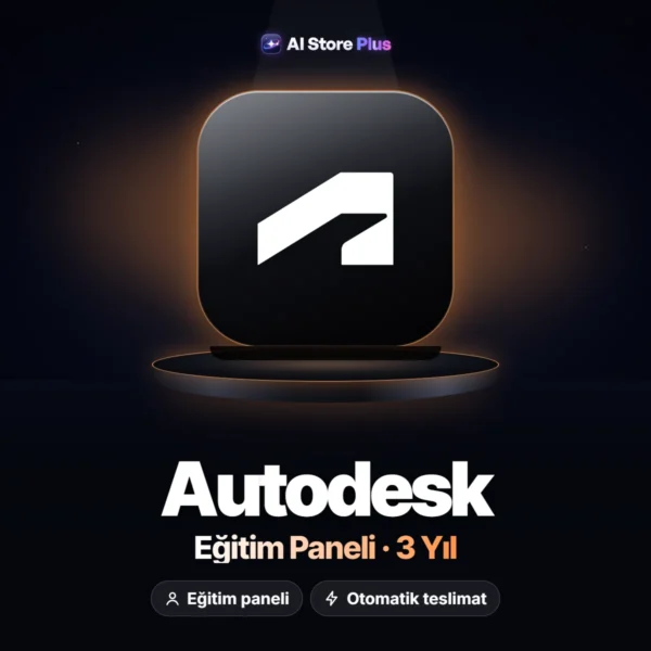 Autodesk Eğitim Yönetici Paneli – 3 Yıl