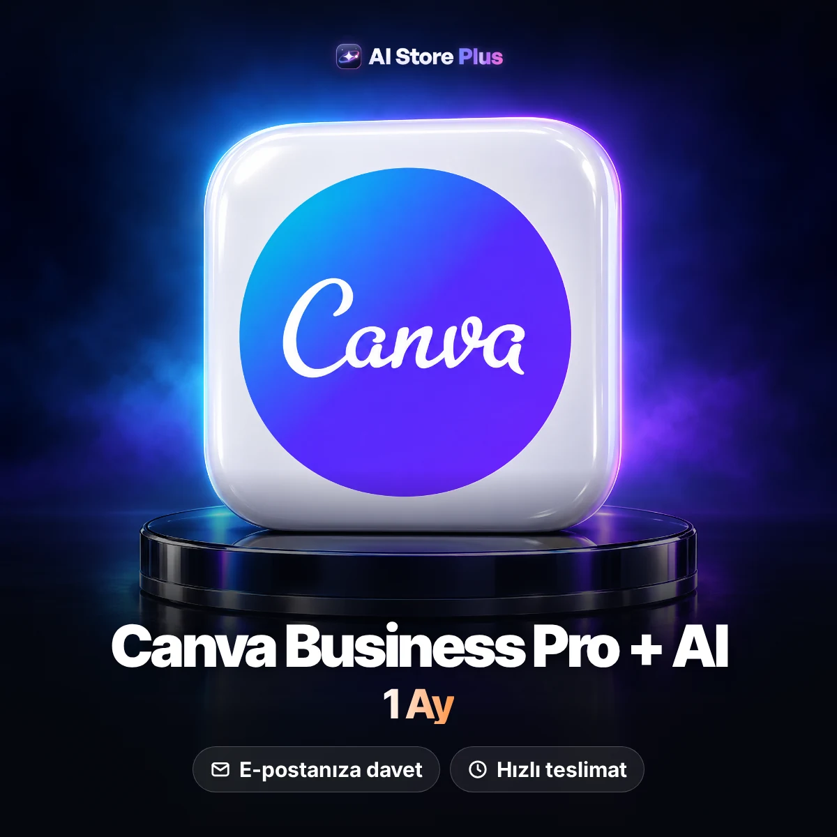 Canva Business Pro + AI – 1 Ay Davet Canva Business Pro + AI – 1 Ay Davet