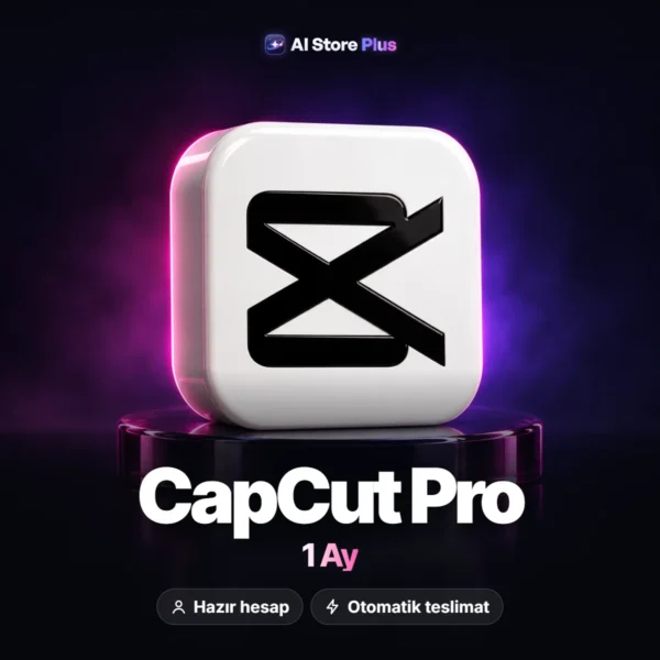 CapCut Pro – 1 Ay Hazır Hesap