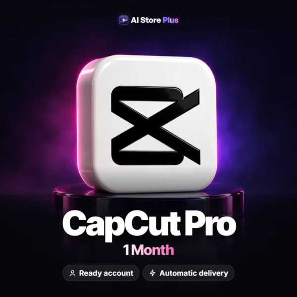 CapCut Pro – 1 Month Ready Account
