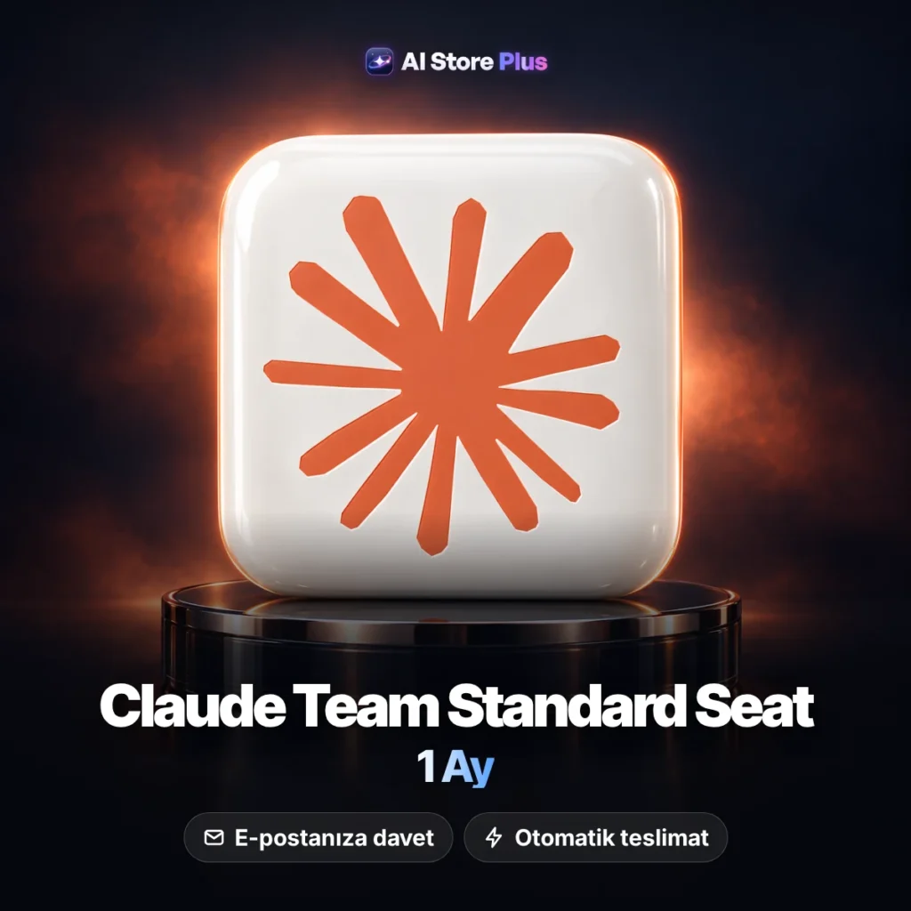 Claude Team Standard Seat – 1 Ay E-posta Daveti
