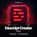 Descript Creator – 12 Ay Kupon Kodu
