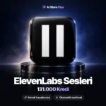 ElevenLabs Sesleri – 131.000 Kredi Kodu