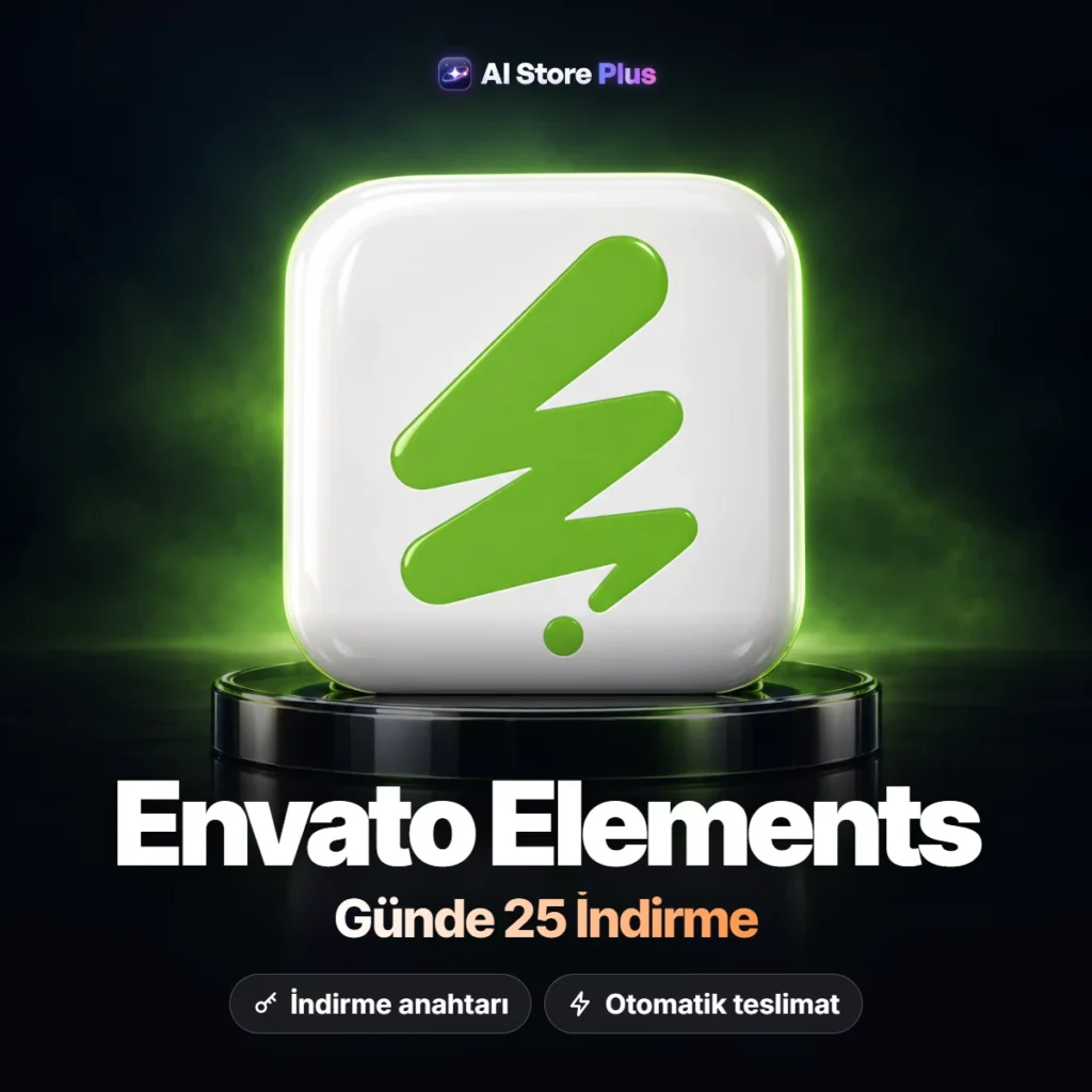 Envato Elements İndirme Anahtarı – Günde 25 İndirme