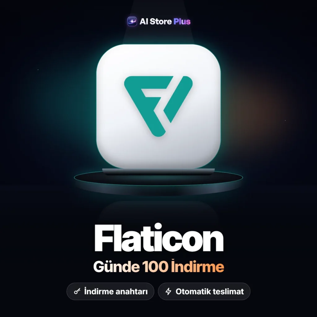 Flaticon İndirme Anahtarı – Günde 100 İndirme