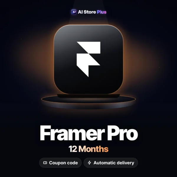 Framer Pro – كود ترويجي لمدة 12 شهرًا