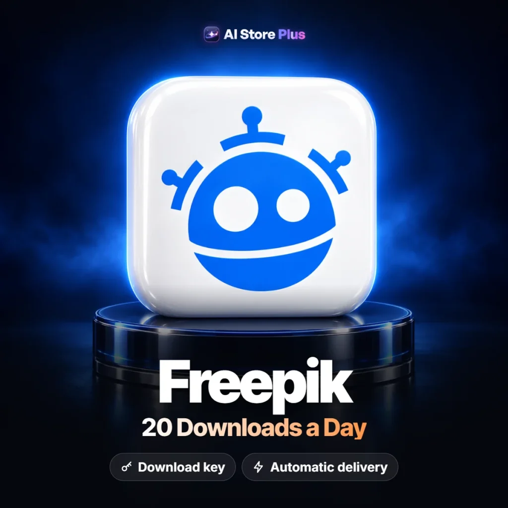 Freepik Download Key – 20 Downloads a Day