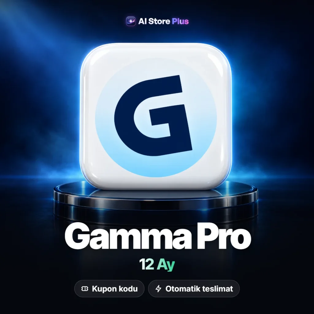 Gamma Pro – 12 Aylık Kupon Kodu