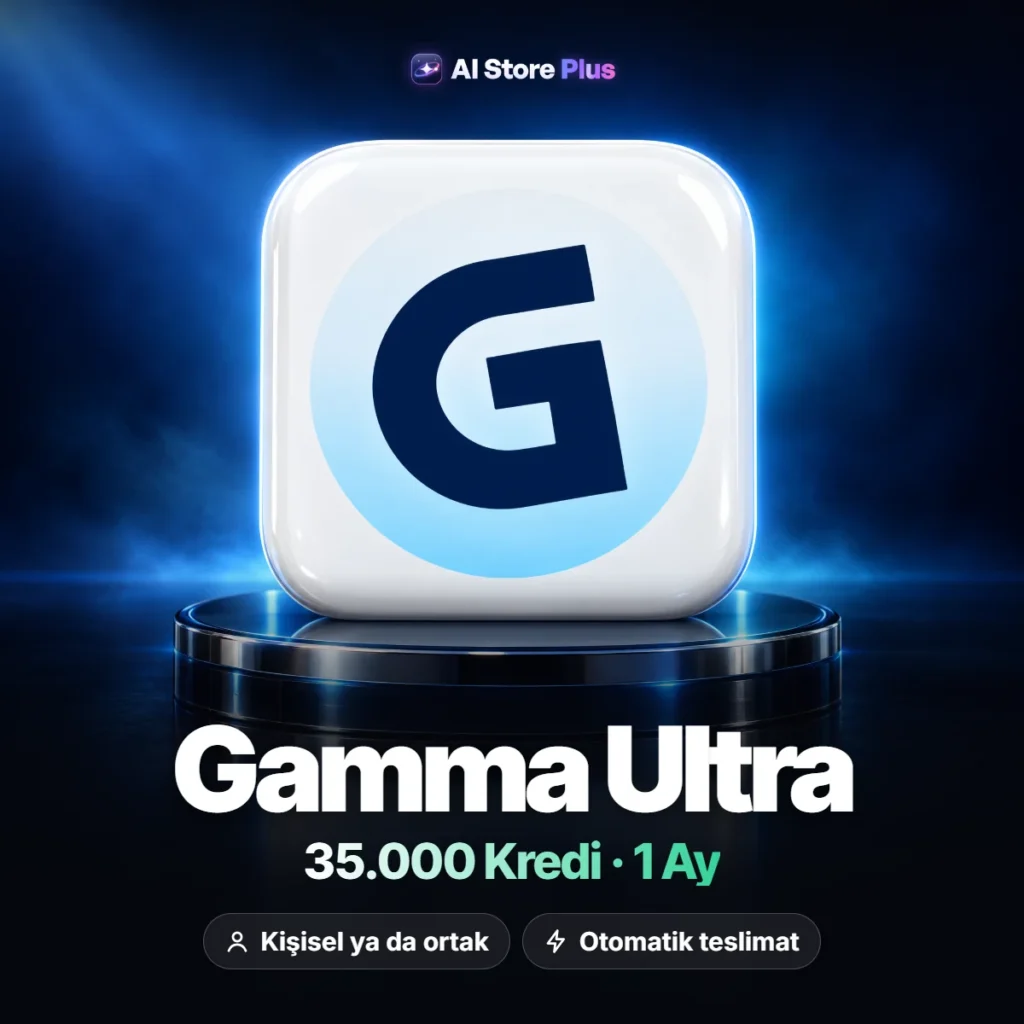 Gamma Ultra – 35.000 Kredi, 1 Ay