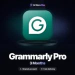 Grammarly Pro Shared Account – 3-Month Warranty
