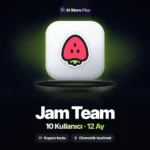 Jam Team 10 Kullanıcı – 12 Aylık Kupon Kodu