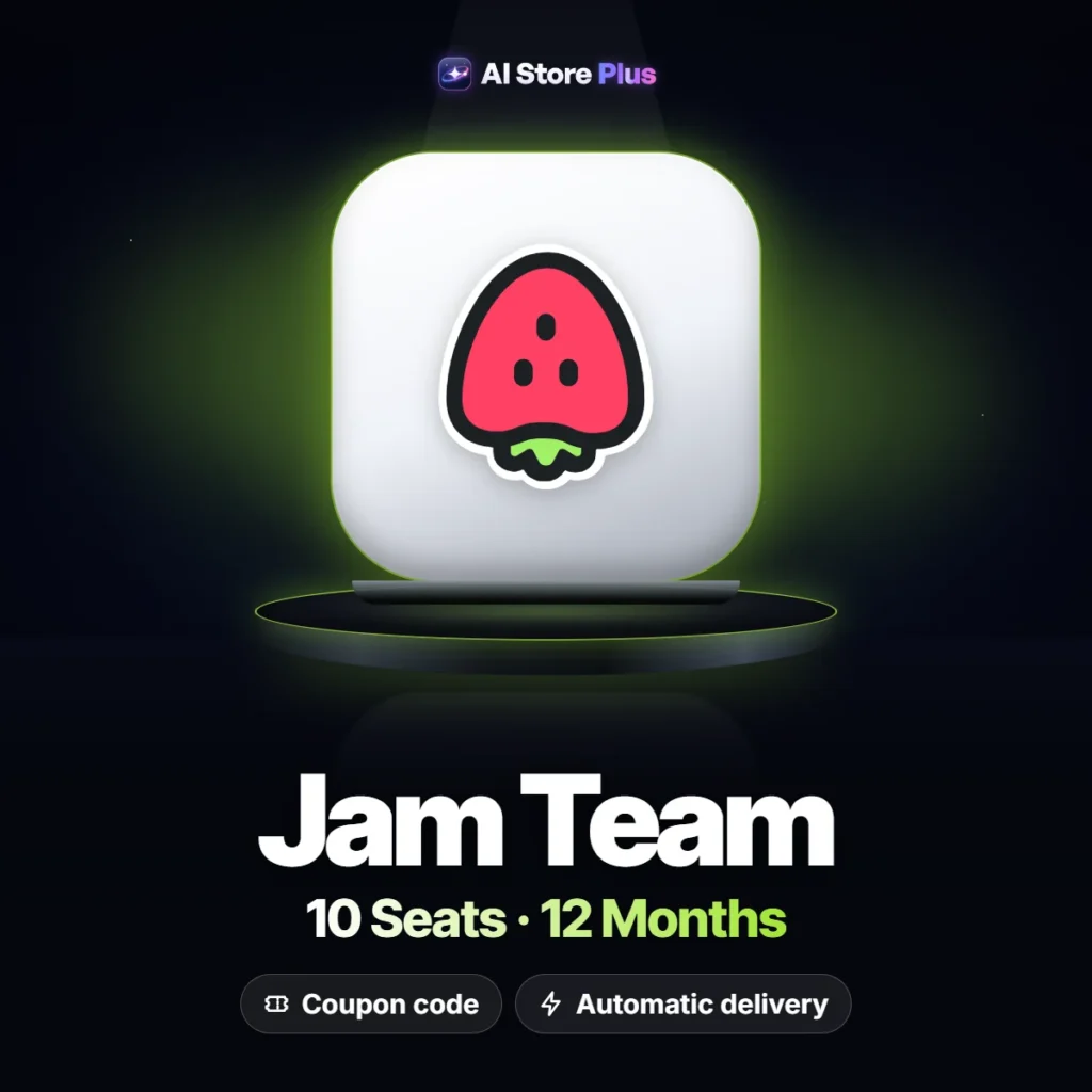 Jam Team 10 Seats – 12-Month Coupon Code