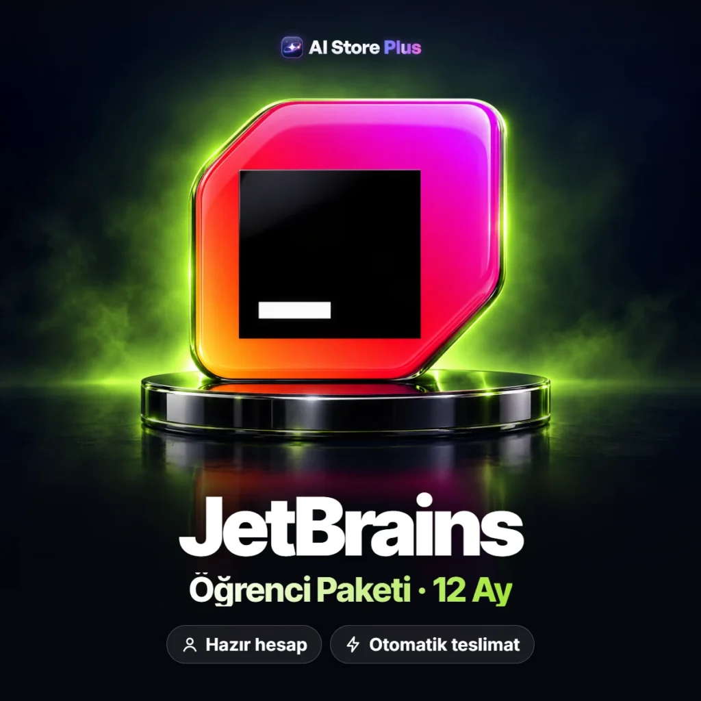 JetBrains Öğrenci Paketi – 12 Ay
