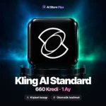 Kling AI Standard – 660 Kredi, 1 Ay