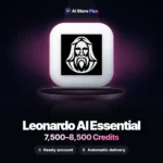 Leonardo AI Essential – 7,500–8,500 Credits