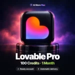 Lovable Pro – 1 Month (100 Credits)