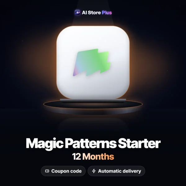 Magic Patterns Starter – كود ترويجي لمدة 12 شهرًا