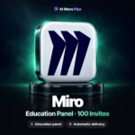 Miro Education Panel – 100 Invites