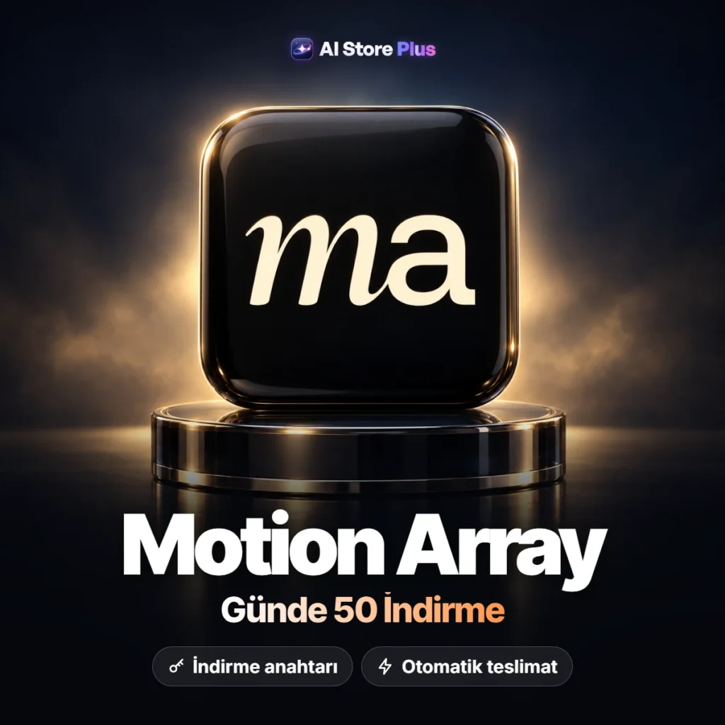 Motion Array İndirme Anahtarı – Günde 50 İndirme
