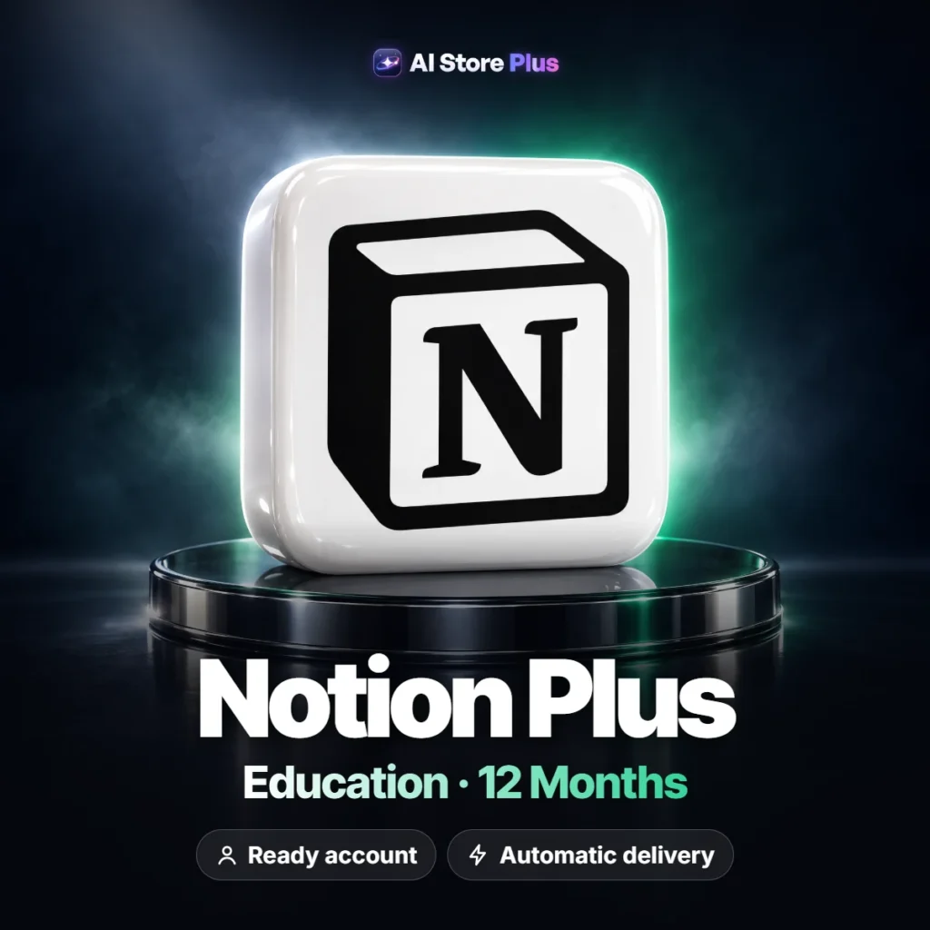 Notion Plus Education – 12 Months