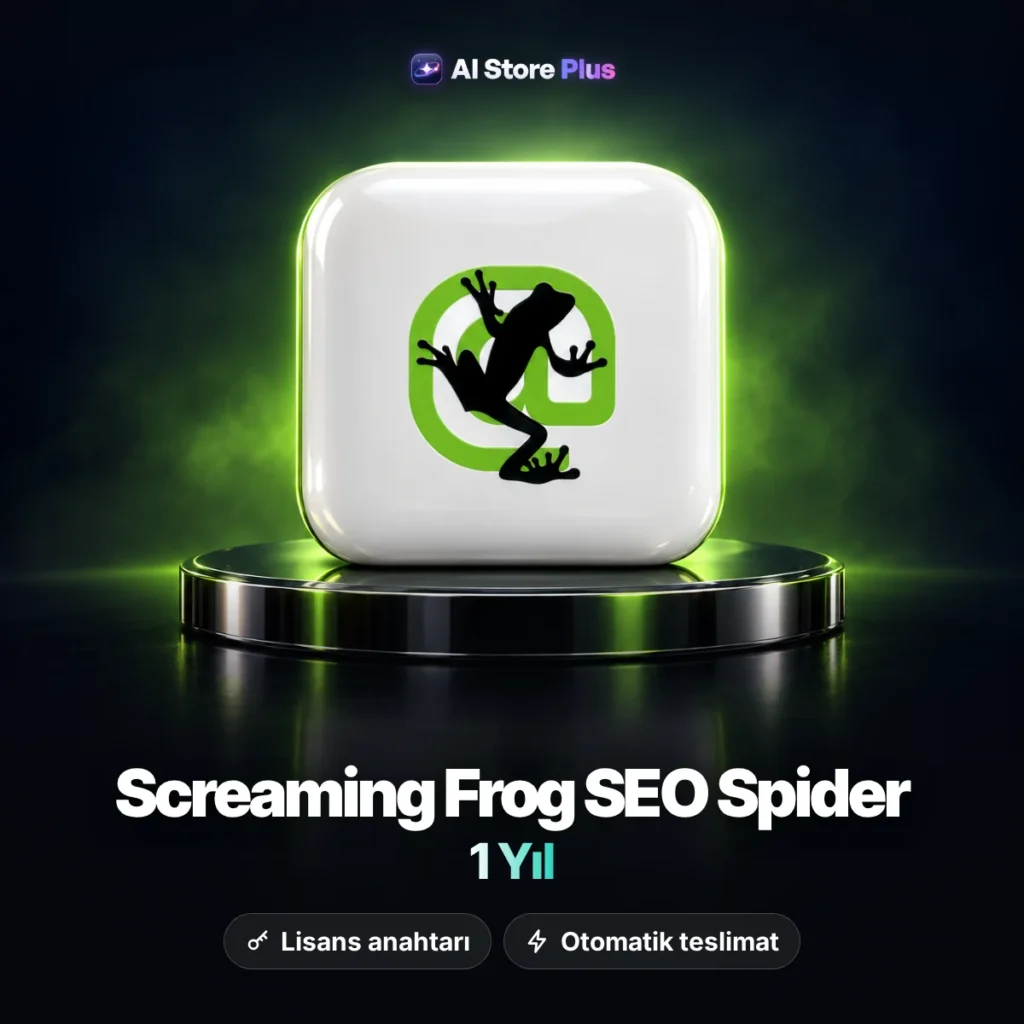 Screaming Frog SEO Spider – 1 Yıl Lisans Anahtarı