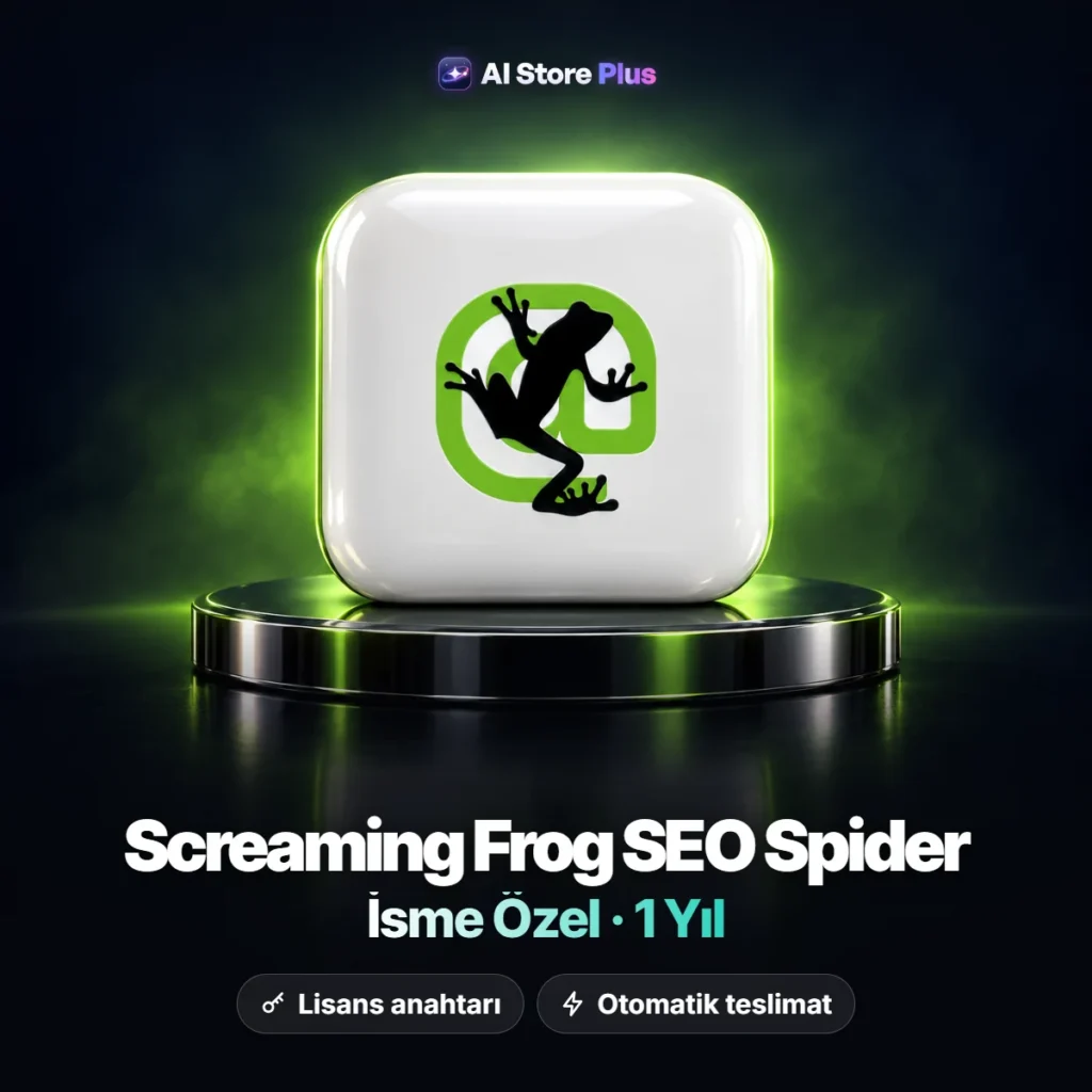 Screaming Frog SEO Spider – İsme Özel Lisans, 1 Yıl