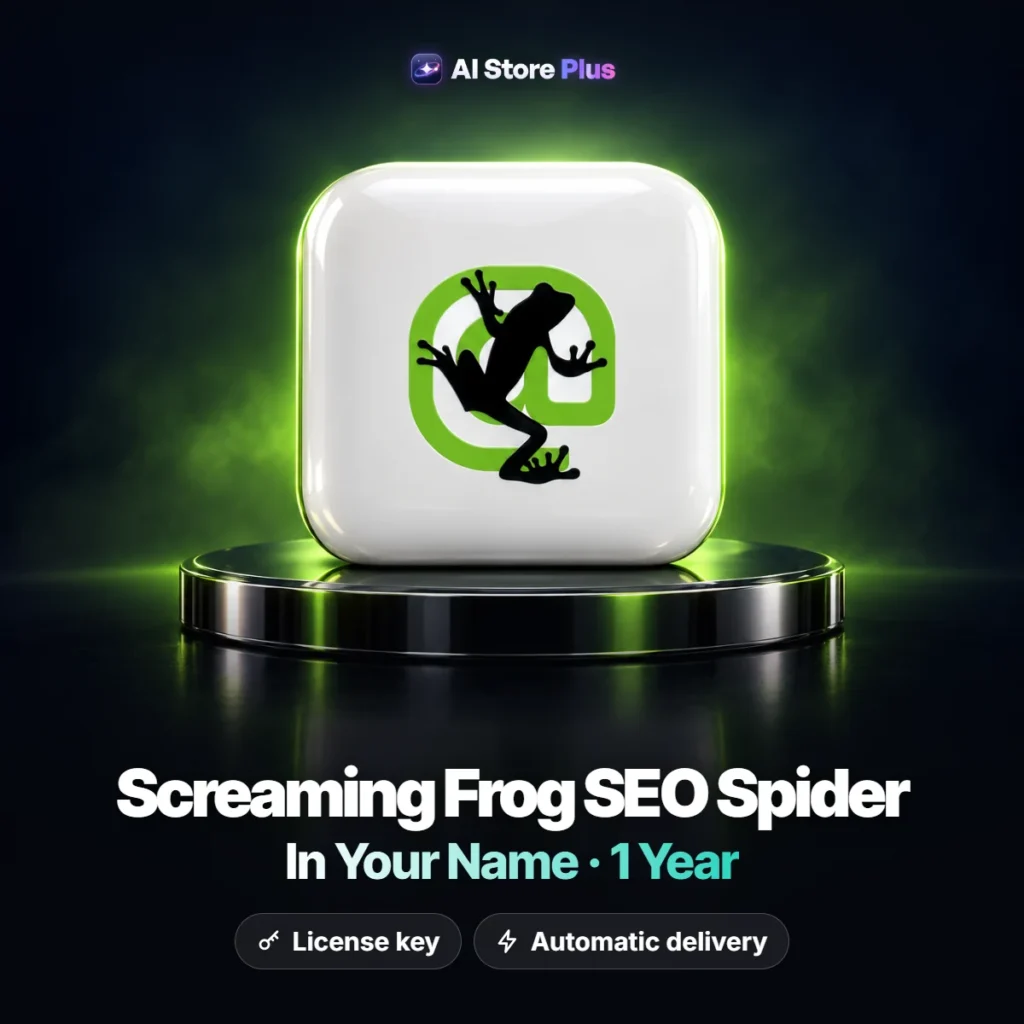 Screaming Frog SEO Spider – License in Your Name, 1 Year
