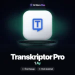 Transkriptor Pro Özel Hesap – 1 Ay