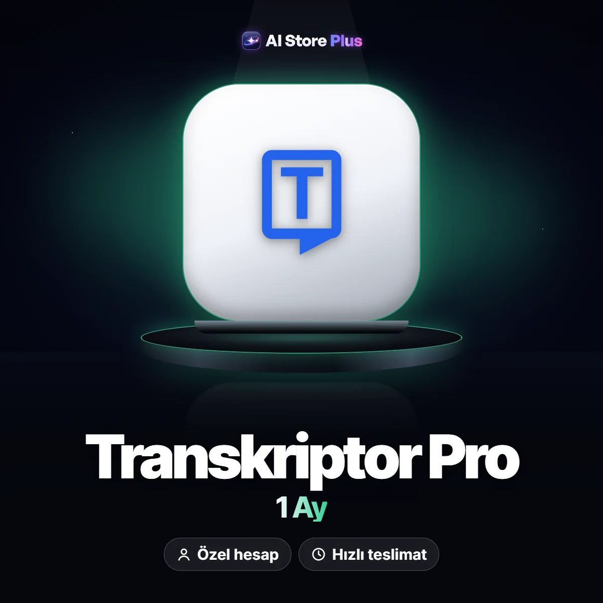 Transkriptor Pro Özel Hesap – 1 Ay Transkriptor Pro Özel Hesap – 1 Ay