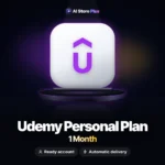 Udemy Personal Plan – 1 Month Ready Account