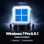 Windows 7 Pro ve Windows 8.1 Lisans Anahtarı