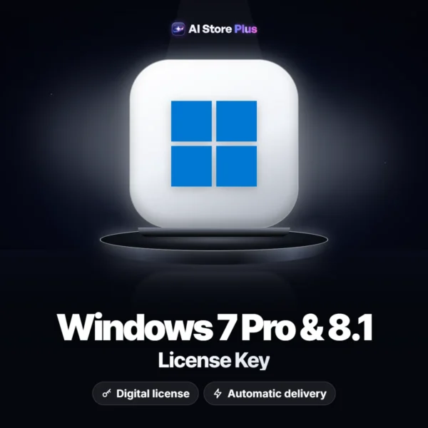 Windows 7 Pro & Windows 8.1 License Key