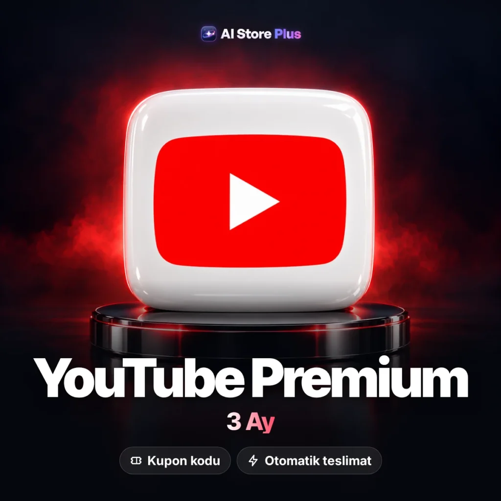 YouTube Premium – 3 Ay Kupon Kodu