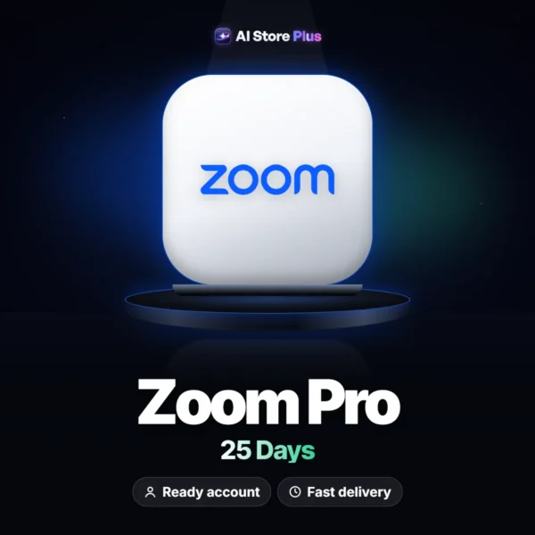 Zoom Pro Ready Account – 25 Days